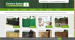 Desktop Screenshot of gardengatesandsheds.co.uk